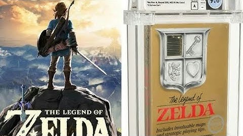 Rare Sealed Copy Of The Legend Of Zelda Sells For 