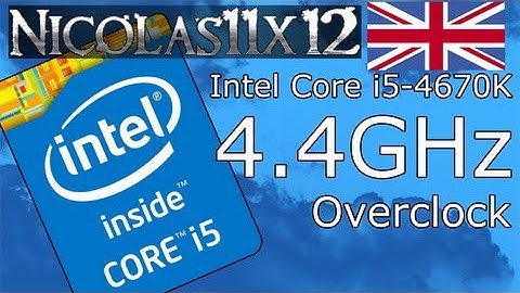 Intel Core i5-4670K @ 4.4GHz Overclock Review