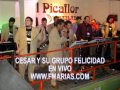 NORTEÑITA - NO ME VUELVO A ENAMORAR - CESAR Y SU GRUPO FELICIDAD EN VIVO FM ARIAS 2012