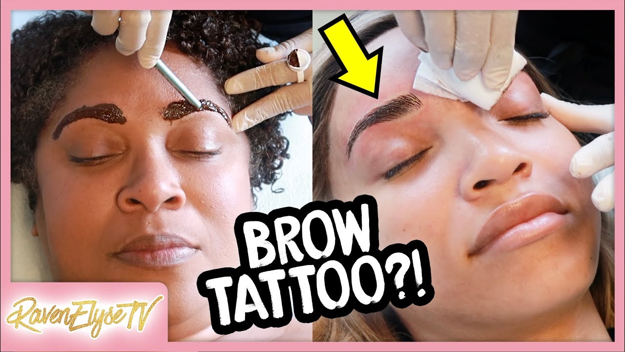 WE GOT OUR EYEBROWS TATTOOED! | Microblading Experience mommy vloggers