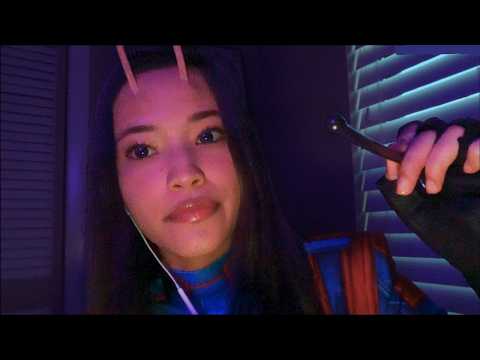 ASMR GOTG Mantis Examines You | Ear to Ear Whispers, Light Tests, Personal Attention 😴✨