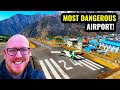 Worlds most dangerous airport flying to lukla nepal