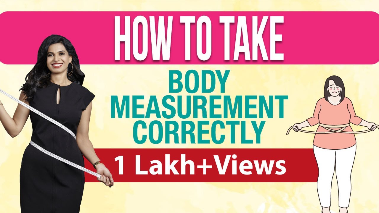 How to take body measurements with an inch tape 