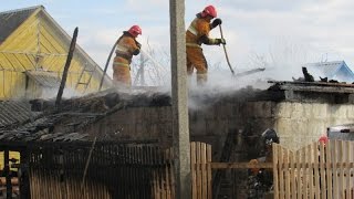 Пожар в д.Хотомель Столинского района