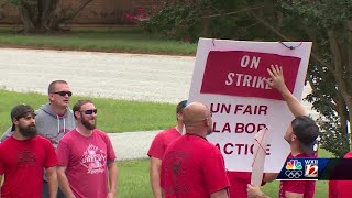 AT&T employees in Winston-Salem join 20,000 workers on strike across the southeast
