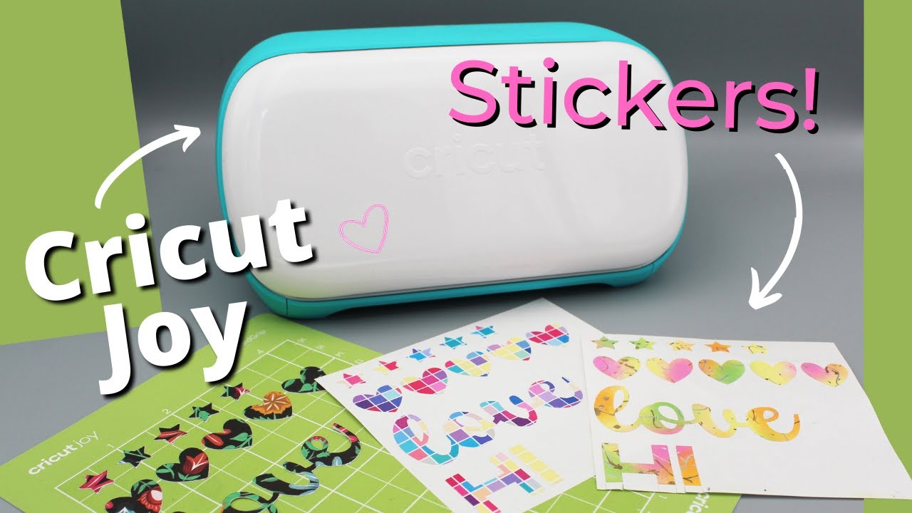 2 Easy Ways to Make Custom Stickers with Cricut Joy - The Homes I