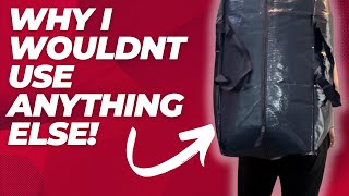 Review of Extra Large Moving Bags with Zippers & Carrying Handles