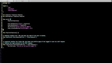 4. Introduction to using templates in Go