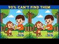 Find the Differences | Spot 3 Differences | Brain Teasers | 3 Difference Find Video