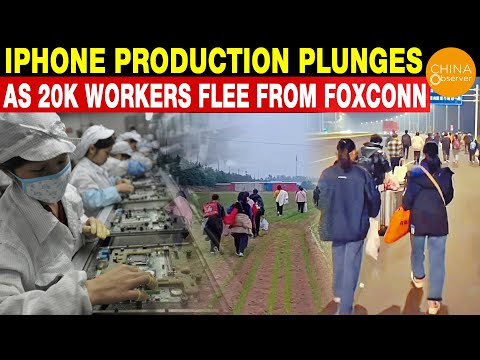 iPhone Production Plunges As Tens of Thousands of Foxconn Employees Flee Zhengzhou