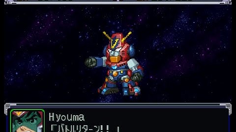 Super Robot Wars Alpha(PSX) - Combattler V Attacks