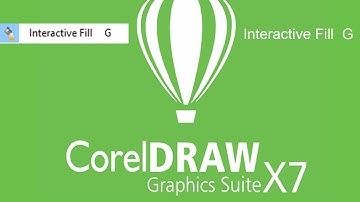 Interactive Fill Tool In Corel draw || Learn Corel draw