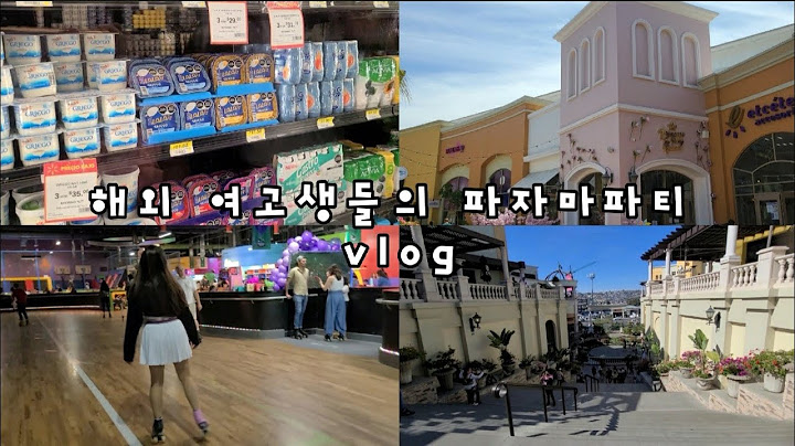vlog| 해외에서 사는 여고생들의 파자마파티 브이로그🔥