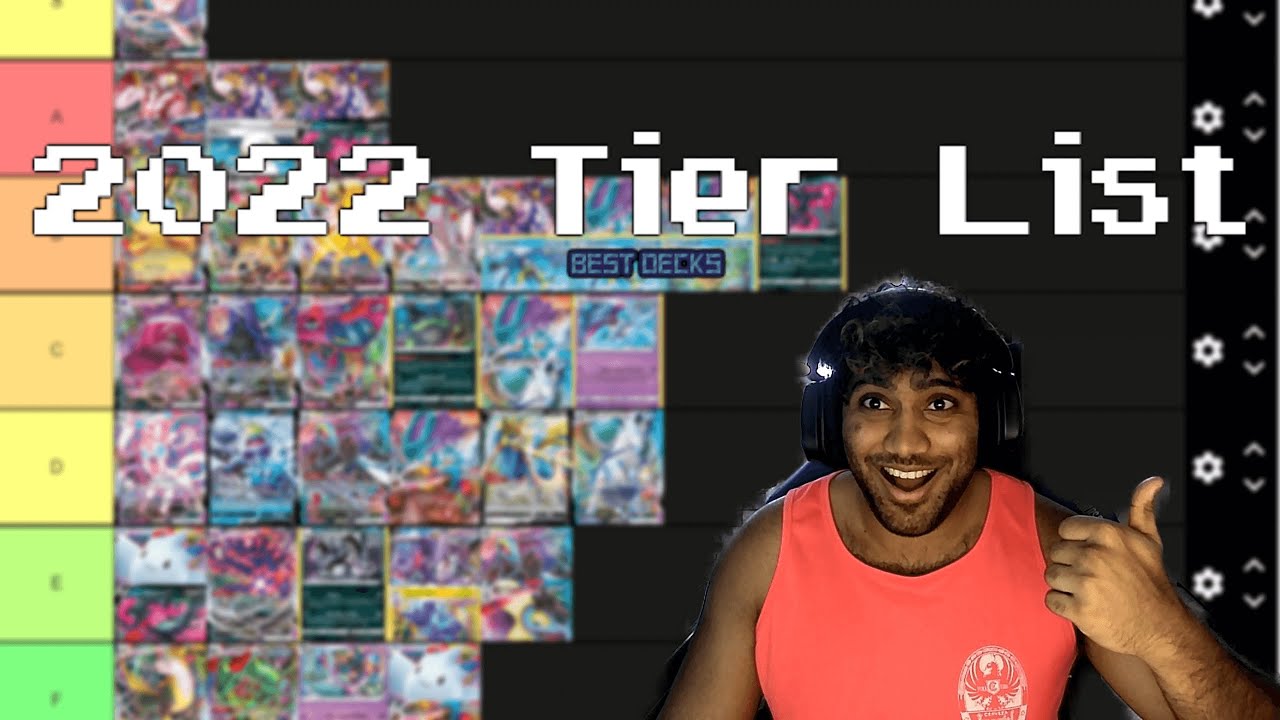 What's the BEST Deck? Pokemon TCG 2022 Competitive Tier List! YouTube