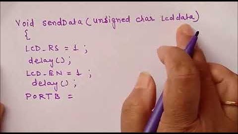 PIC_lecture 9: Interfacing of LCD with PIC Microcontroller | Embedded C program