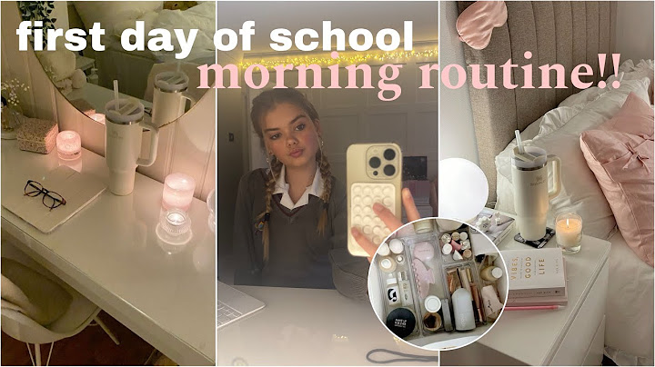 MY FIRST DAY BACK AT SCHOOL MORNING ROUTINE IN 2025!! 🎀✨🧖🏼‍♀️