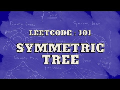 Leetcode 101: Symmetric Tree | Master Trees | Intuition and Approach