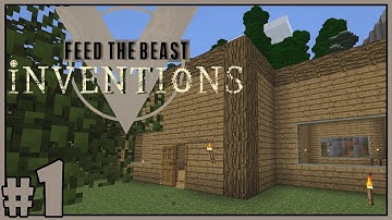 Home Sweet Home - Minecraft FTB Inventions Multiplayer - Part 1 [Let