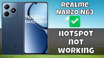 Hotspot Not Working Problem Realme Narzo N63 || How to solve hotspot issues || Hotspot not working