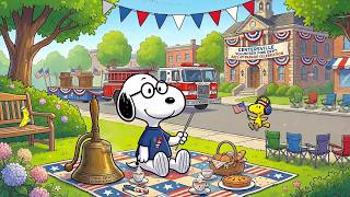 Snoopy Celebrates Independence Day 🎷 Relaxing Summer Jazz - 4th of July Patriotic Picnic screenshot 2