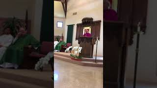 Bishop John Cummins speaks at my SNJM Associate Commitment Ceremony