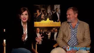 Famous Elizabeth McGovern & Hugh Bonneville On 'Downton Abbey' Profile