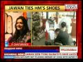 Army jawan ties Home Minister's