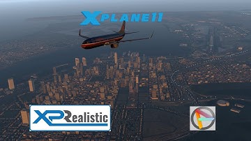X Plane 11 - AudiobirdXP Soundpack + XPRealistic pro - Quick Rough Departure