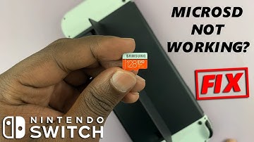 FIX - Micro SD Card Not Working On Nintendo Switch