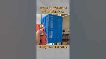 Thang tời nâng hàng điều khiển từ xa - Đa dụng - Chi phí thấp - Chất lượng #thangtoihang #thanghang