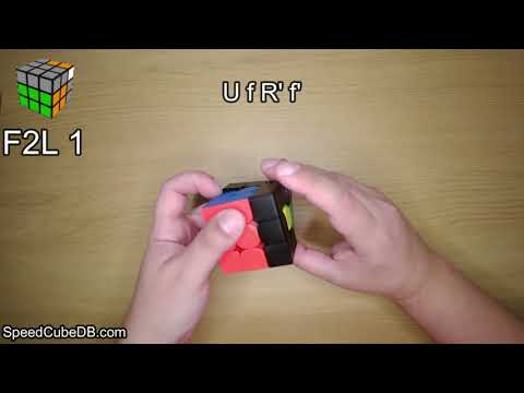F2L Algorithms, BR Slot - F2L 1
