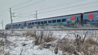 Download Lagu Drei Railjetfahrten  bei winterlichen Bedingungen entlang der Koralmbahn (Stmk) MP3