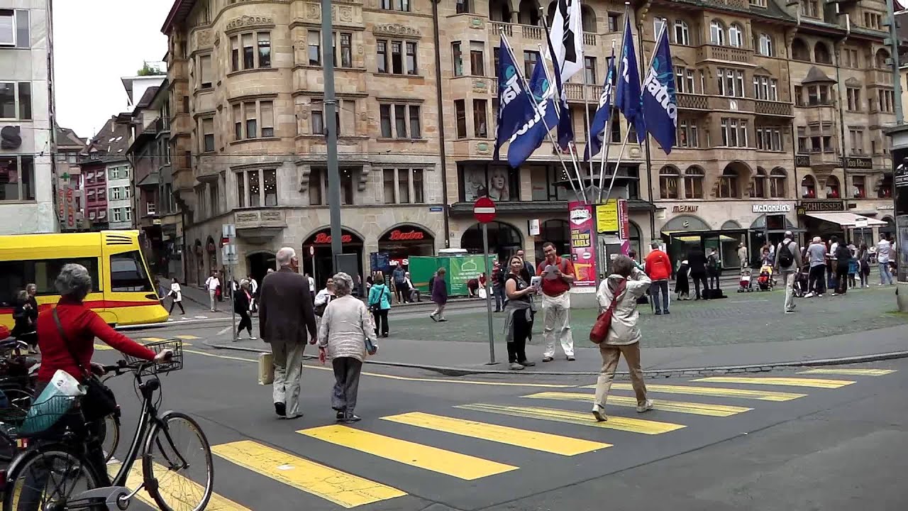 City Centre, Basel, Switzerland - YouTube