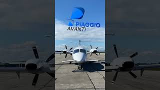 Rare Piaggio P.180 Avanti in Canada at the Niagara District Airport #piaggio #aviation #niagara