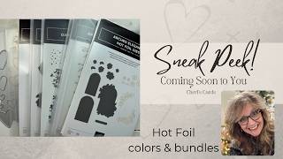 SNEAK PEAK!  Unbox Upcoming Hot Foil Stampin' Up! Bundles! Guide