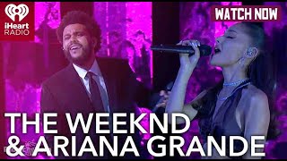 The Weeknd  Ariana Grande  Save Your Tears Remix Live on The 2021 iHeartRadio Music Awards