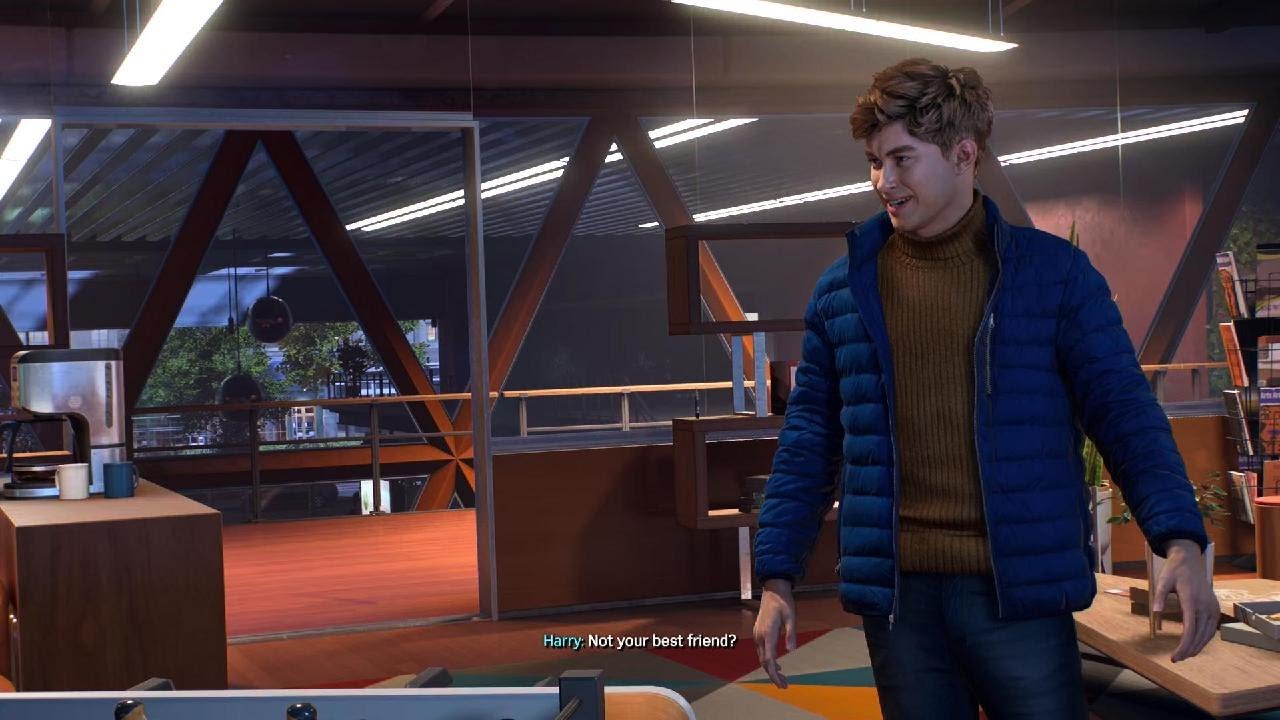 Harry hangs out with his imaginary friend | Marvel's Spider-Man 2 - YouTube