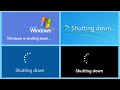 Windows Shutdown Screens (Windows 11 Included)