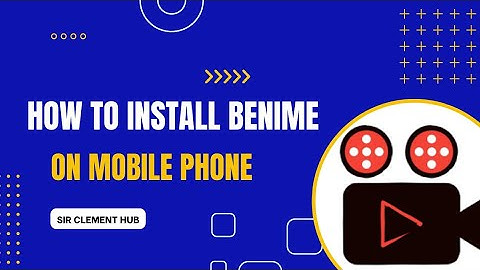 Video Animation - How to install Benime Cracked App On Your Mobile Phone [2022]