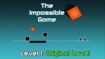 The Impossible Game // Level 1: Original Level 100% no flags // BackLash