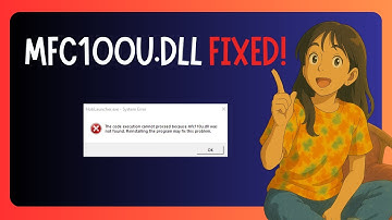 How To FIX "Mfc100u.dll Missing" in Windows 11