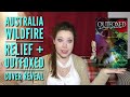 Author News: Australia Bushfires & Outfoxed