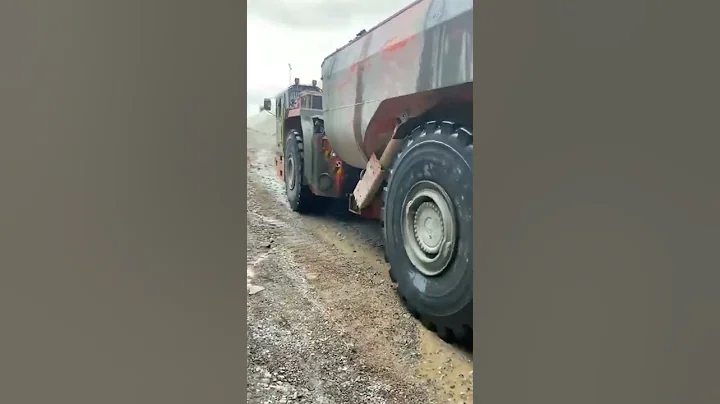 45 ton Sandvik TH545i mine dump truck for working in workings with a cross section of 4.5 x 4.5 m.