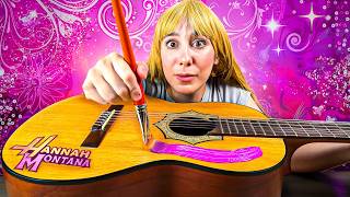 4 HORAS PARA PINTAR UNA GUITARRA (Hannah Montana)