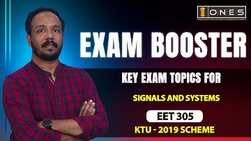 S5 KTU 2019 Scheme QP Solution| SIGNALS AND SYSTEMS  |EET 305| IMPORTANT TOPICS | ONES