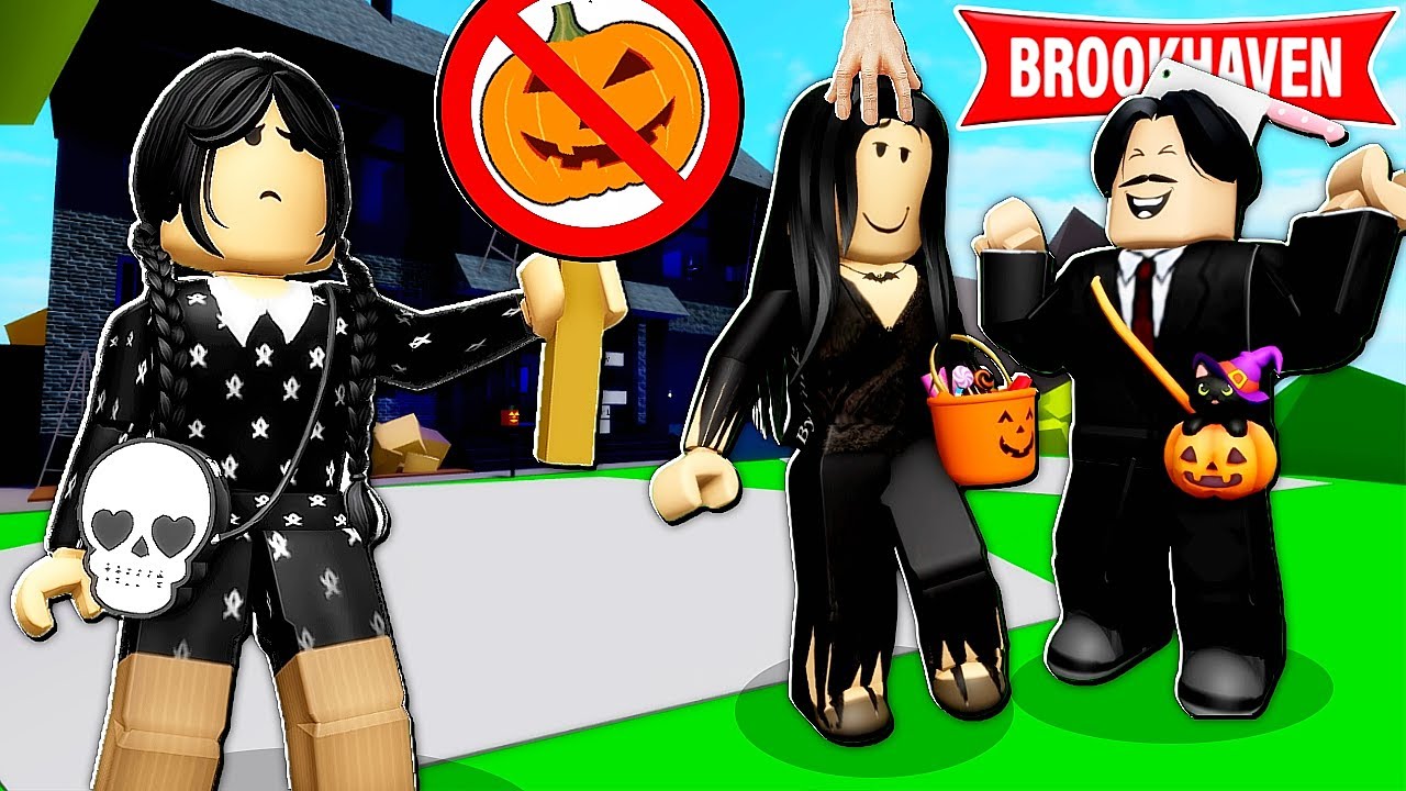 Transformei um Avatar do Roblox na Wandinha Addams 