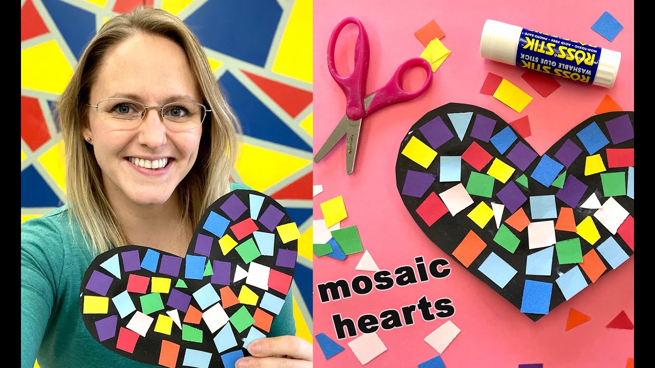 Easy Mosaic Project: How To Make A Mosaic Heart