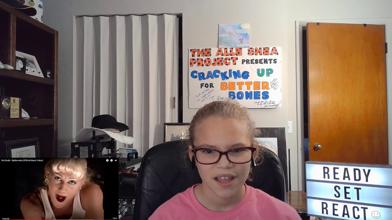 No Doubt Spiderwebs Reaction