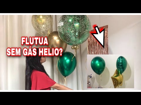 Vídeo: O que faz os balões flutuarem?