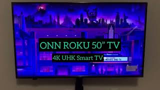 ONN. Roku 4K Smart TV Unboxing and Setup